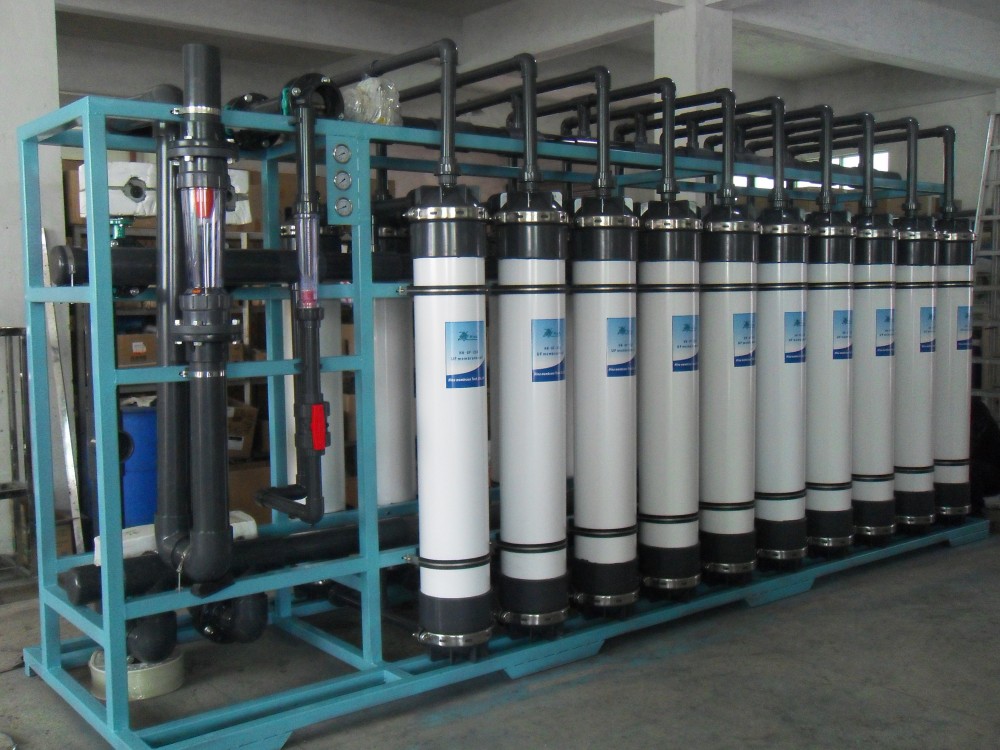 Estación de purificación de agua por ultrafiltración Planta de agua potable UF